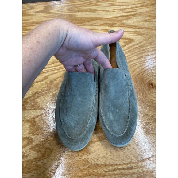 Ecco Casual Shoes Men\'s 8 Suede Slip On Almond Toe Comfort Loafers S13 main image 4